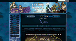 Desktop Screenshot of clash.acidcave.net